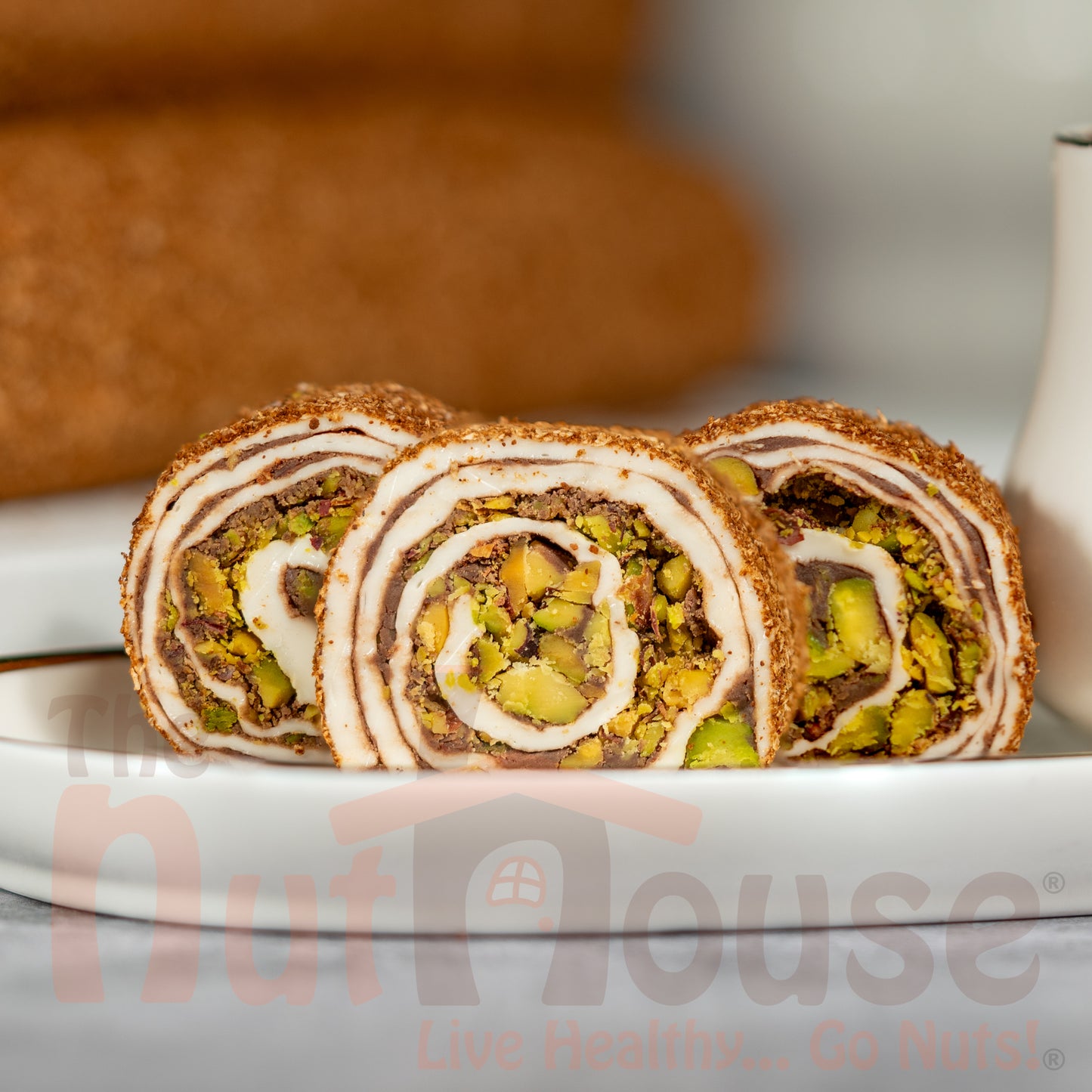 Coffee Pistachio Wrap