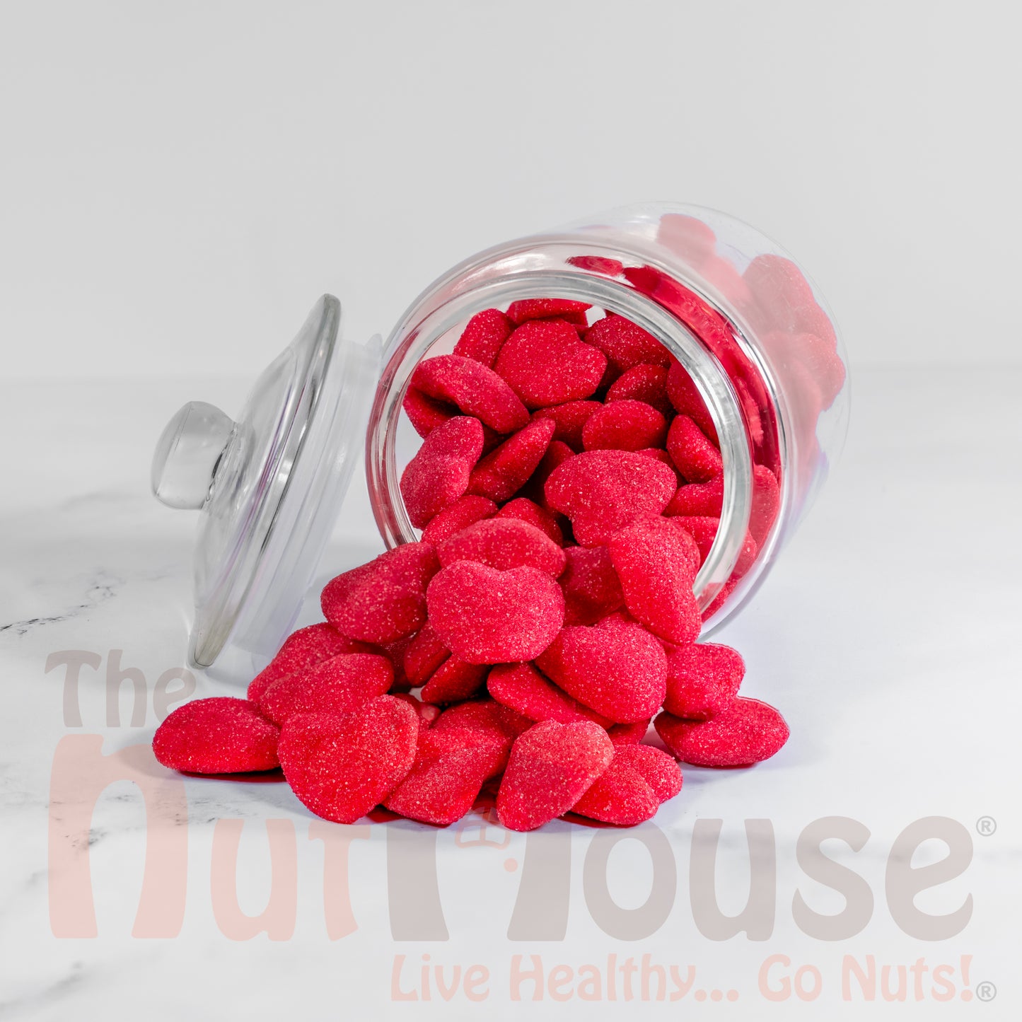 Pink/Red Heart Gummie