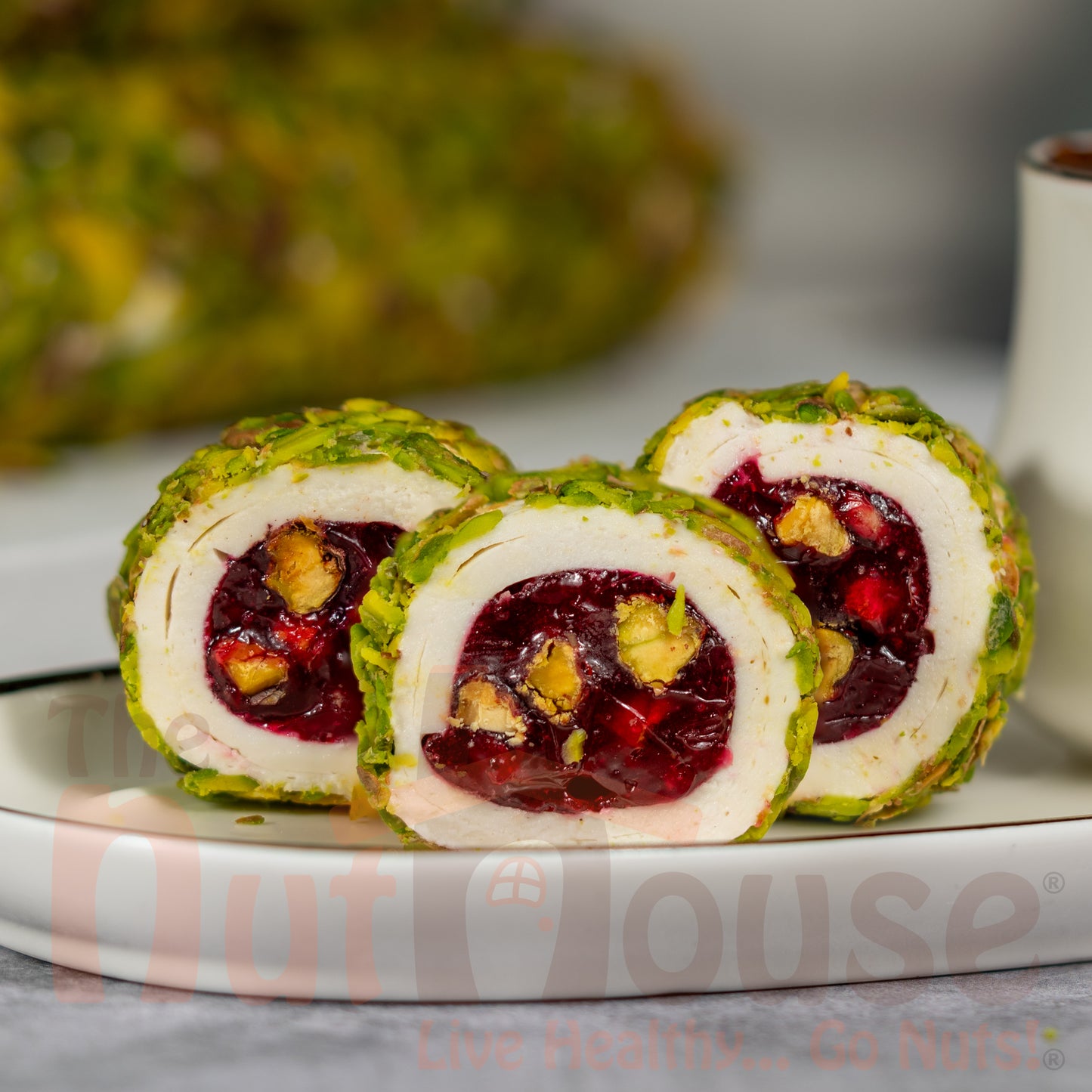 Sultan Pistachio Pomegranate Wrap