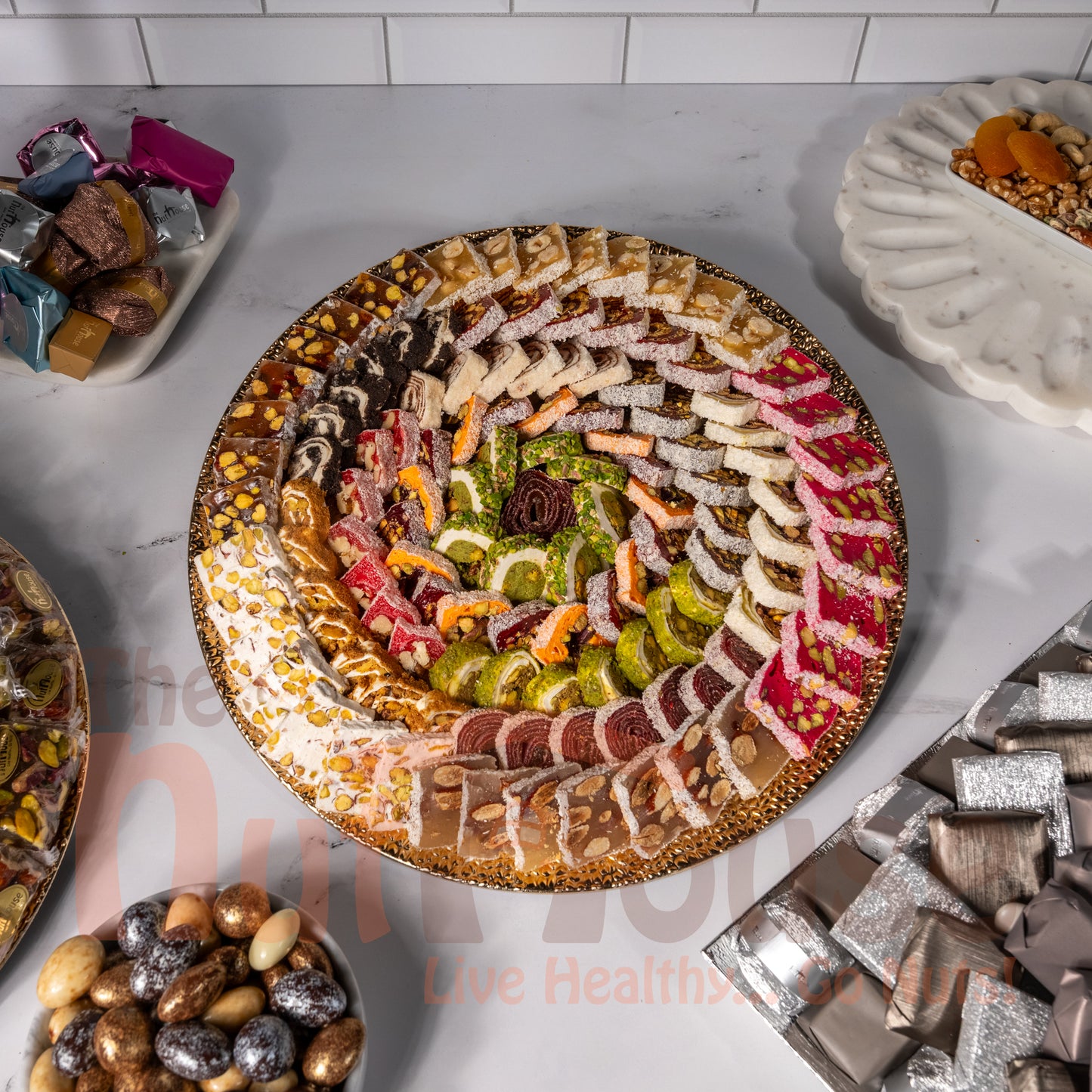 Wrapped Turkish Delights Gift Tray 2