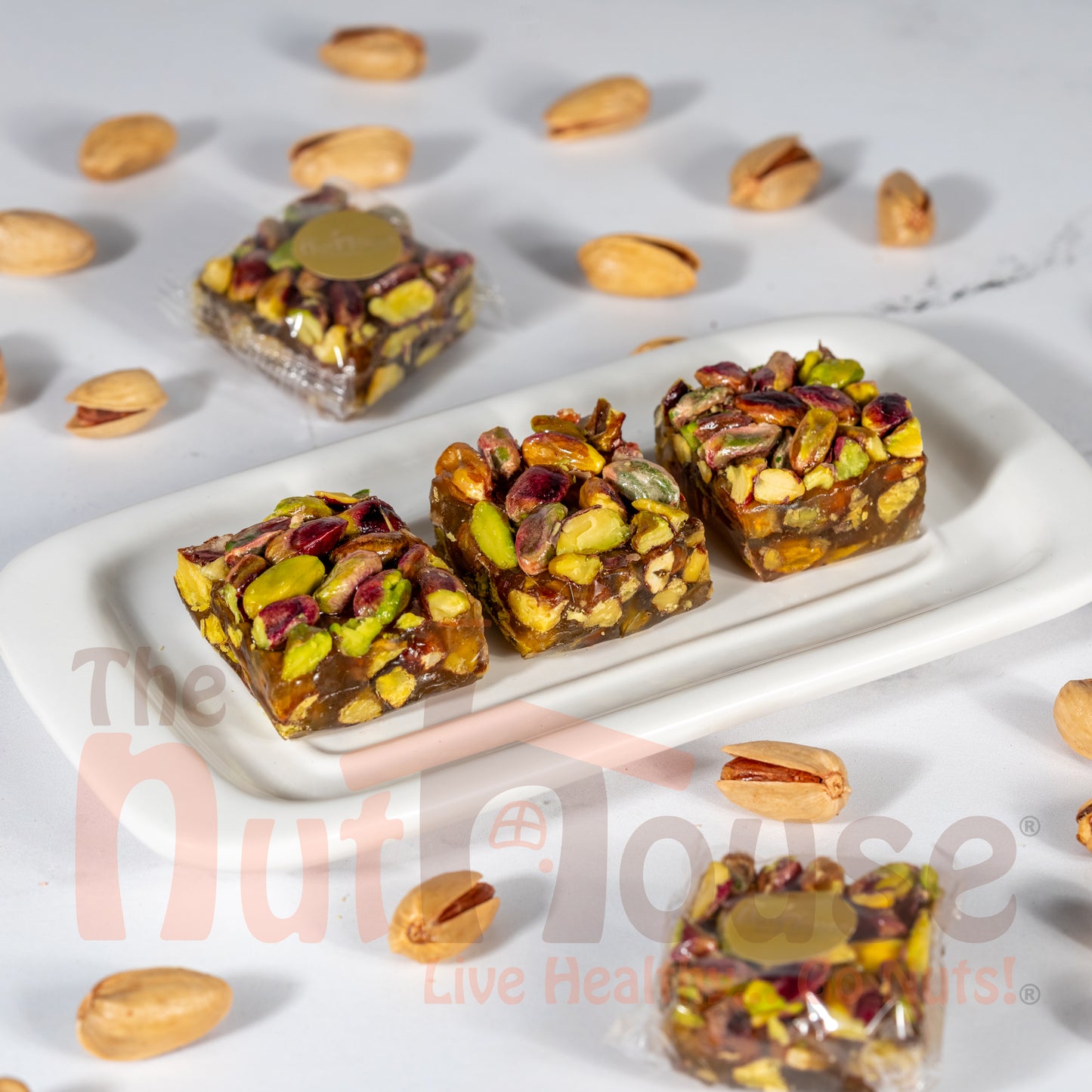 Aleppo Deluxe Pistachio Squares Raha