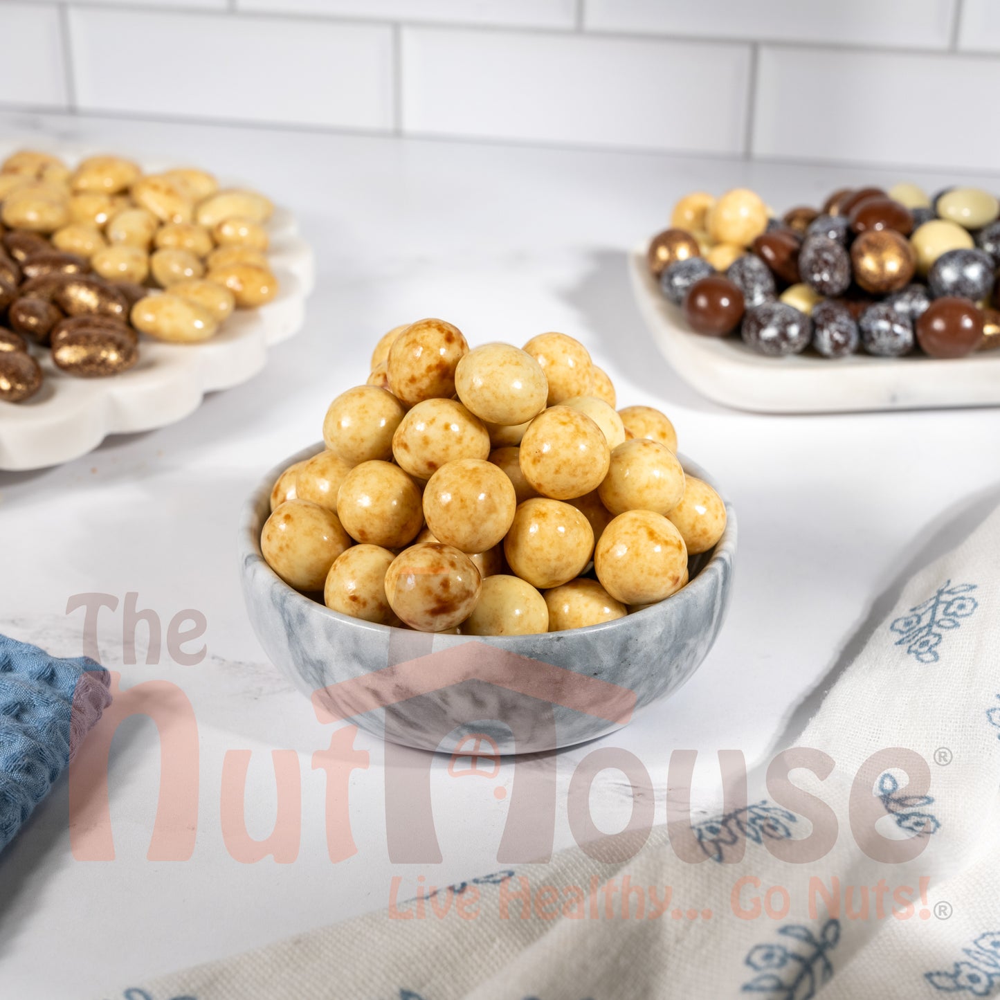 Caramel Marbled Chocolate Coated Hazelnut