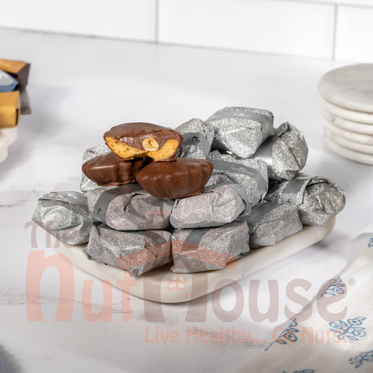 Chocolate Tart with Hazelnut cream and Almond