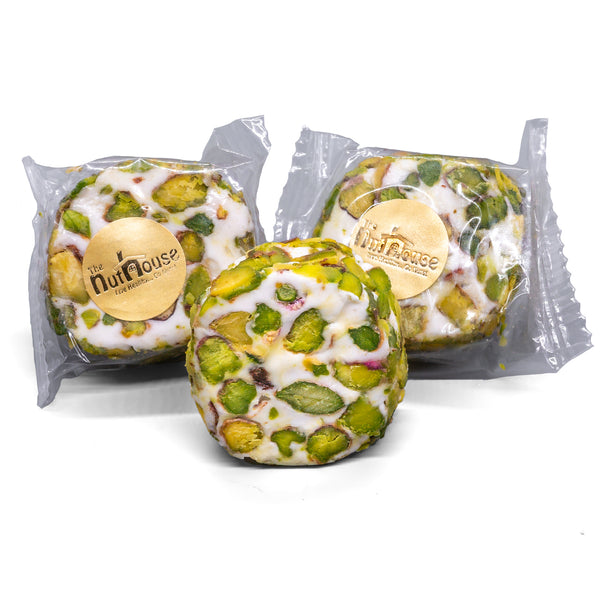 Round Deluxe Pistachio Nouget