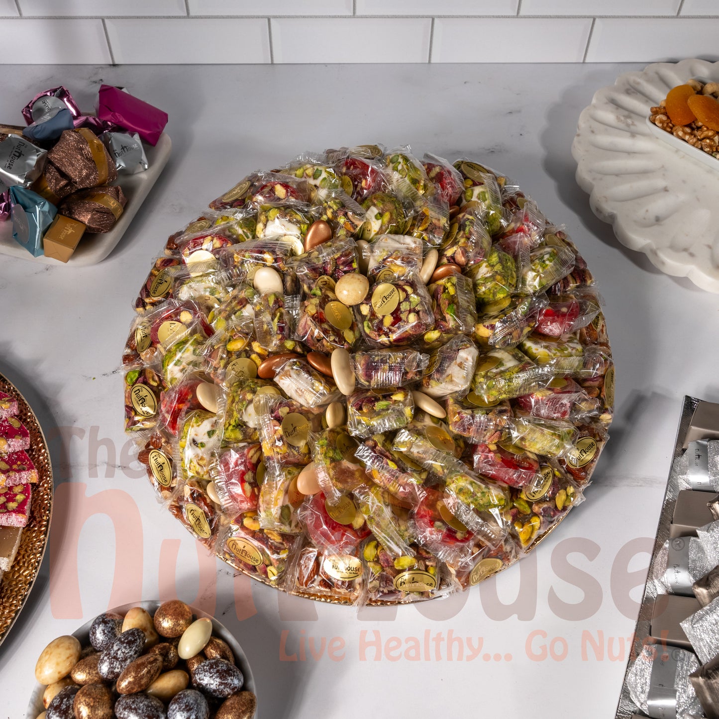 Deluxe Nougat and Raha Gift Tray