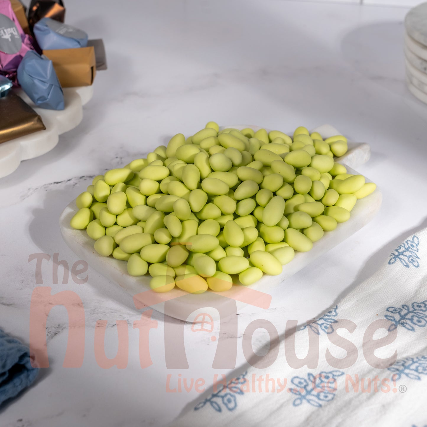Green Sugar Coated Pistachio