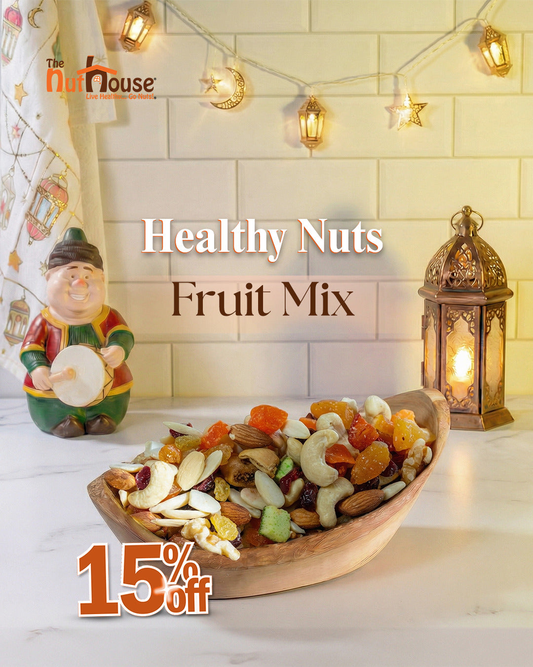 Healthy Nuts Fruit Mix