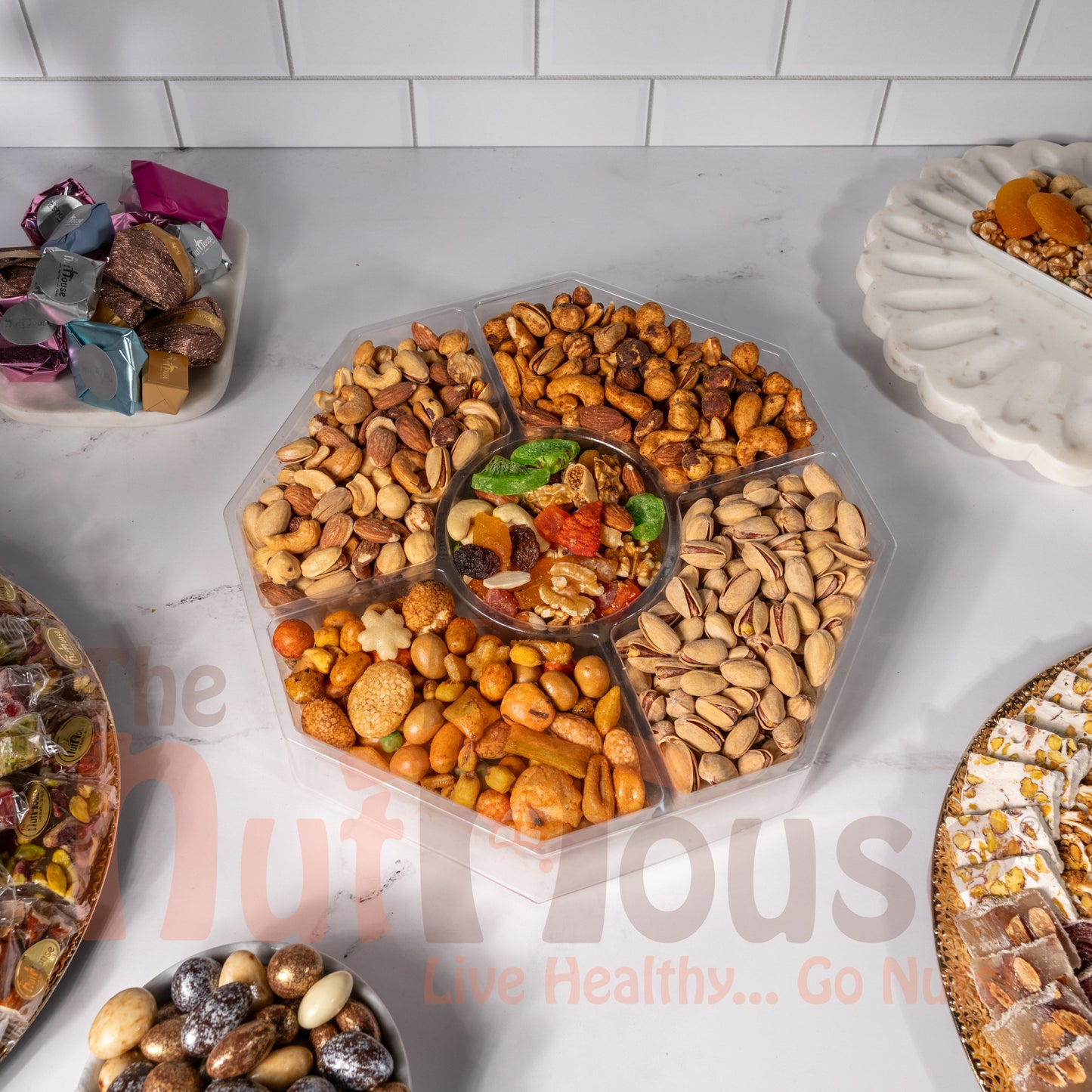 Mixed Snack Box 5 Sections