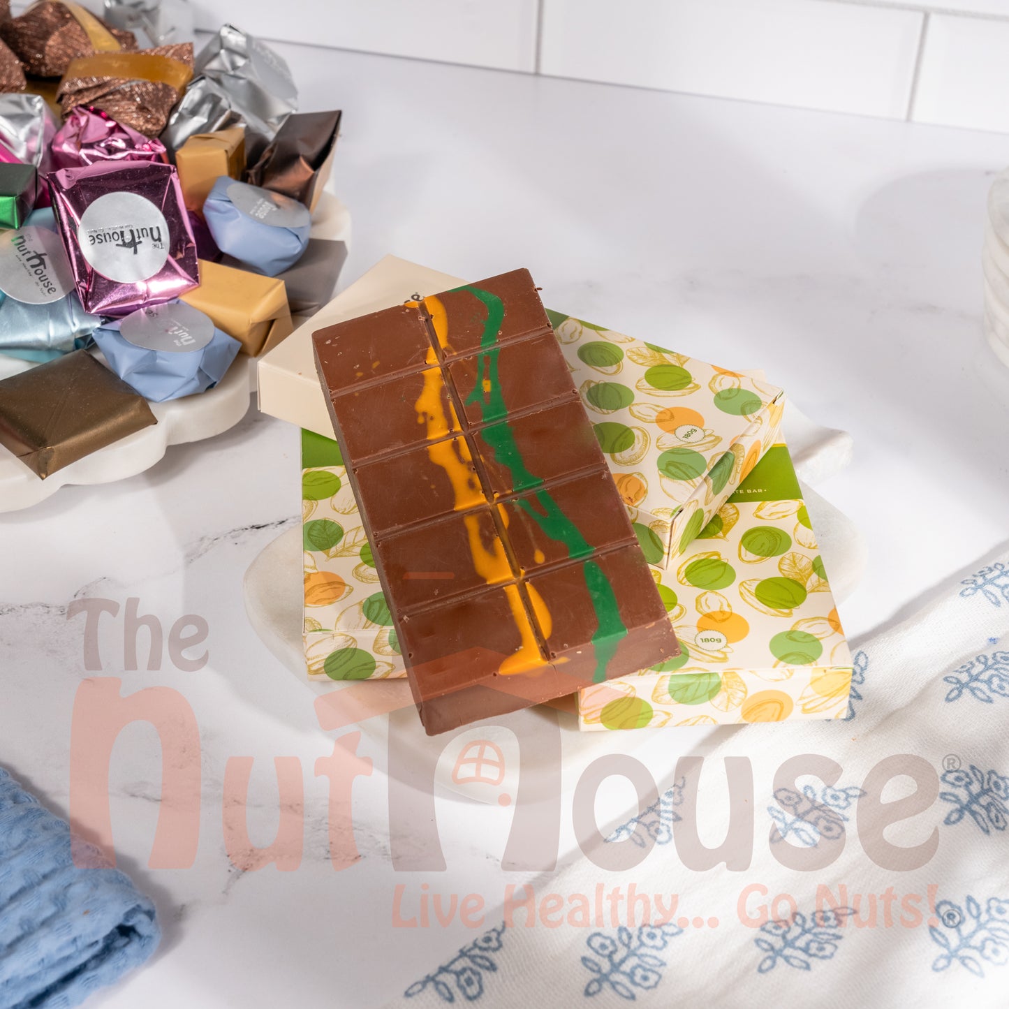 Pistachio Knafeh Dubai Chocolate Bar