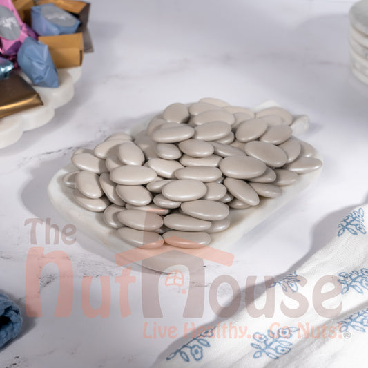 Silver Almond Shaped Chocolates