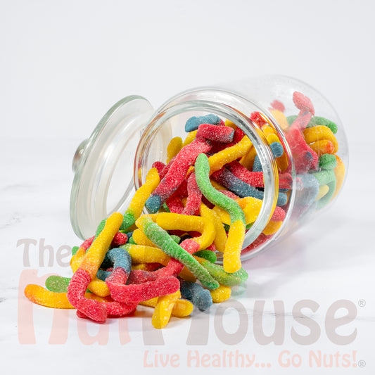 Sour Worms Halal Gummies