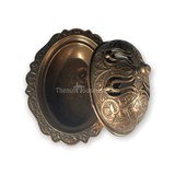 Bronze Turkish Coffee set 2pc 24045