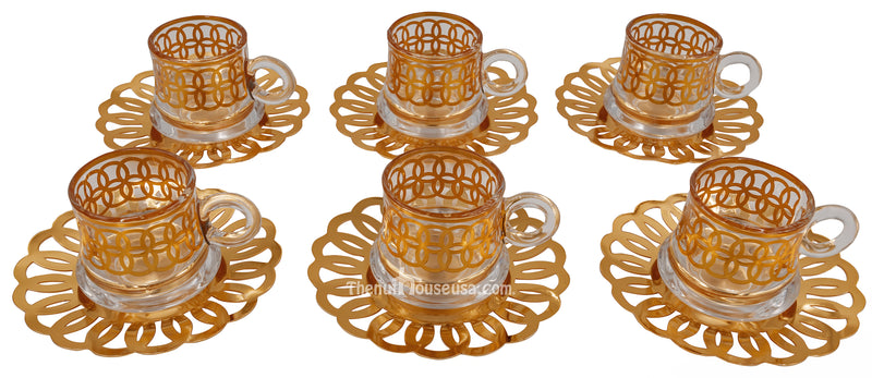 Designer Turkish Coffee 6pc set (29)