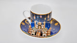 Ramadan Dark Blue coffee set ( R1)