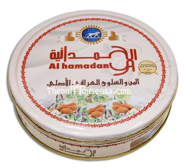 Iraqi Almonds Manwa Salwa 500g box