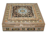 Syrian handmade wooden jewelry box 70011