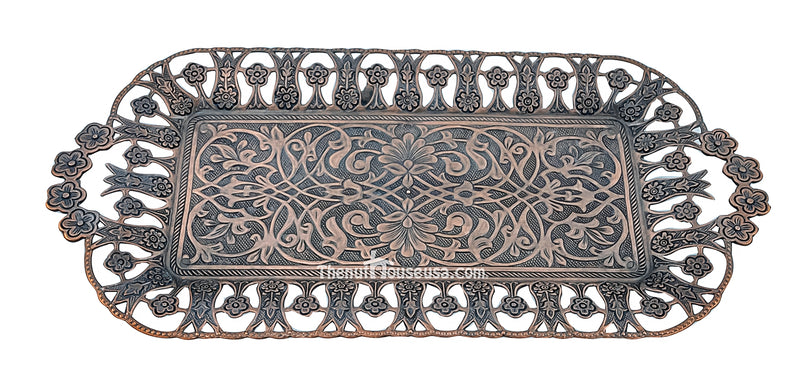 Turkish Metal Serving Tray 80020