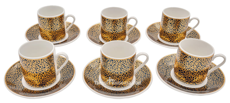 Designer 29 Turkish coffee set 6 pc (F03-4)