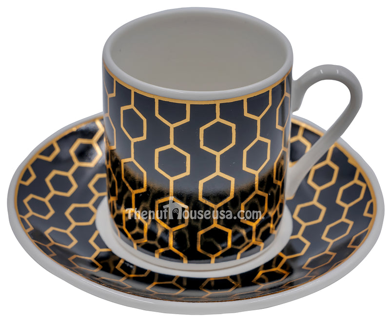 Designer 25 Turkish coffee set 6 pc (F03-3)