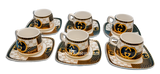 Designer 6 Turkish Coffee set 6pc( A3 )