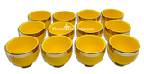 Yellow Sada coffee cups set