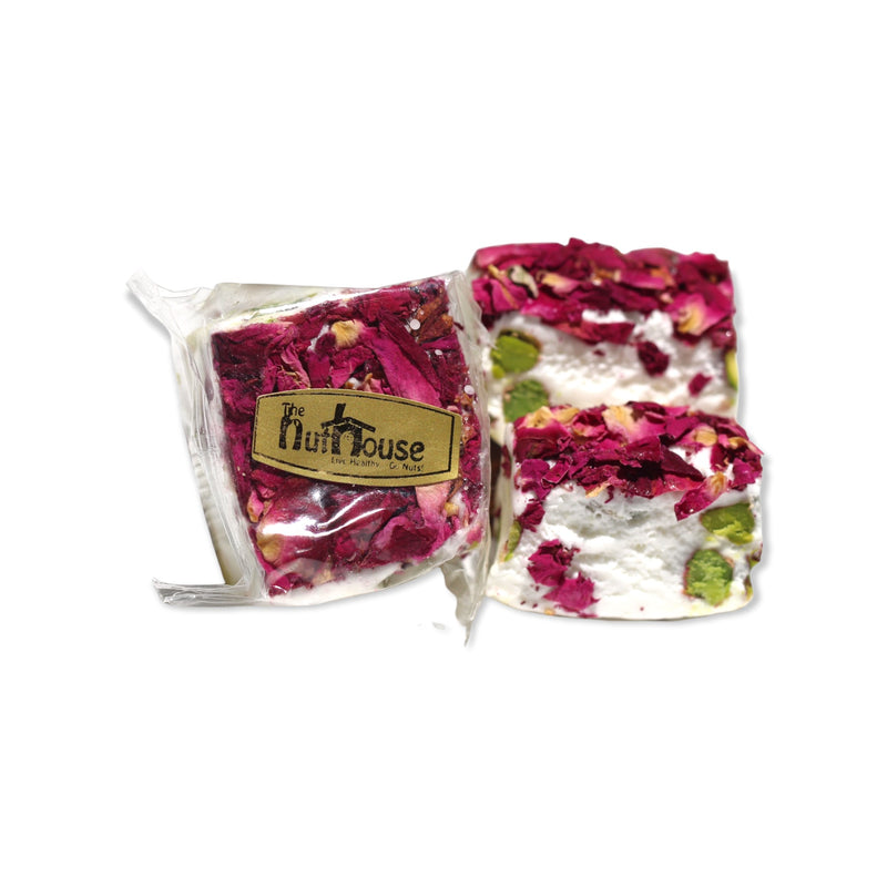 Rose Petal Covered Nougat